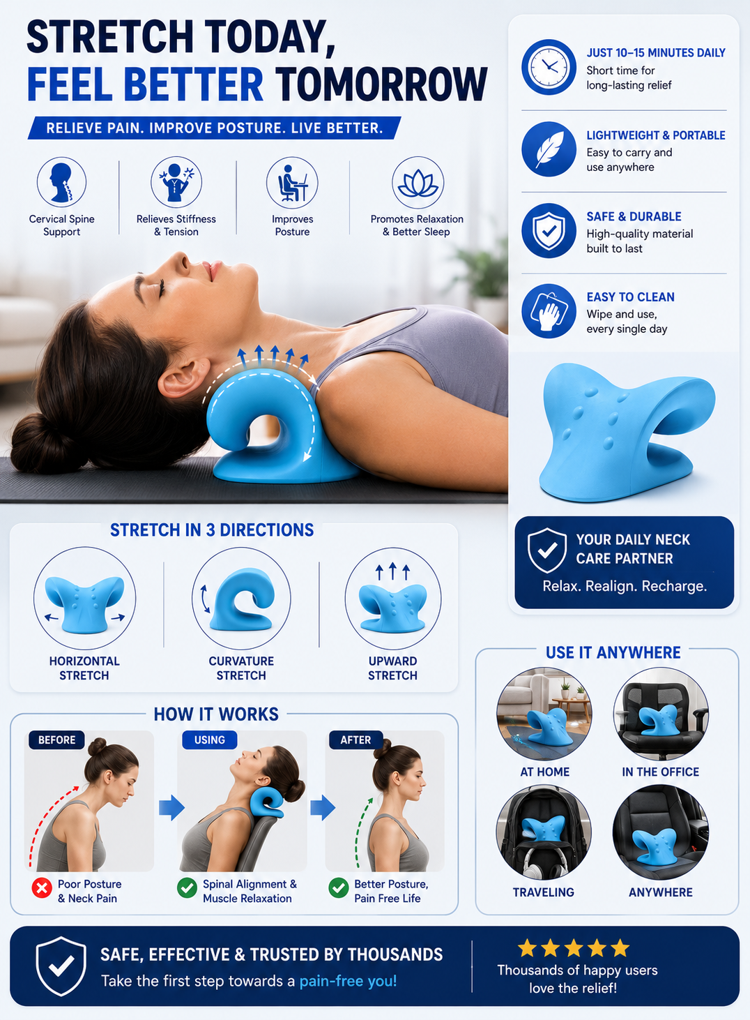 Neck Relaxer & Posture Corrector